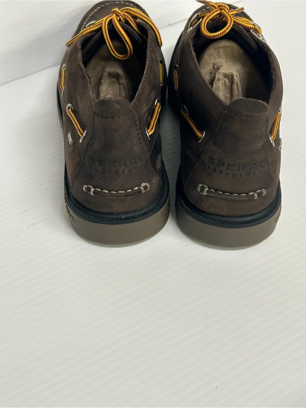 Sperry Lug Chukka Men Size 9.5M Brown Leather Ankle Moc Toe Boots  STS10087 NWOT